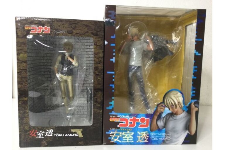 安室透 1/8完成品フィギュア 名探偵コナン 未開封品 未開封品】名探偵コナン安室透フィギュア2箱セット 1/8スケール塗装済